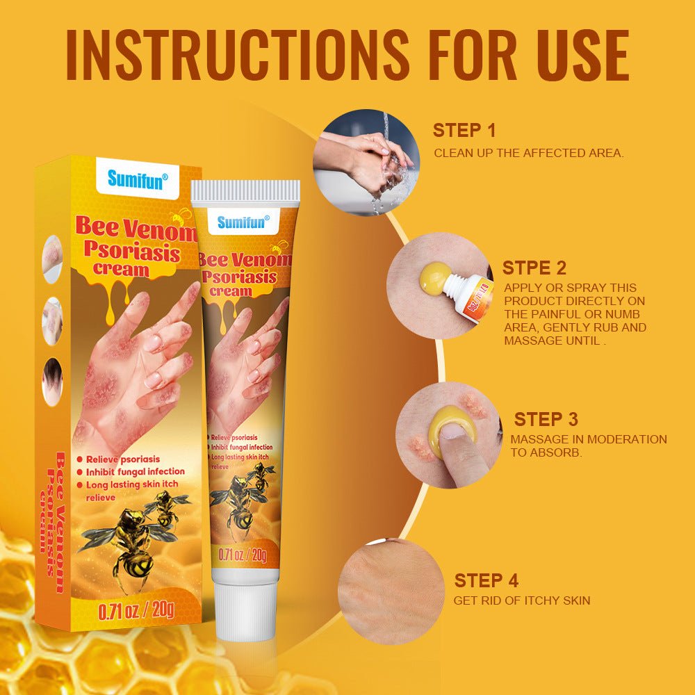 Summifun - Bee Venom Psoriasis Cream (Original) - Zambeel