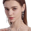 Super Fairy Asterism Pearl Tassel Earrings Long Light Luxury - Zambeel