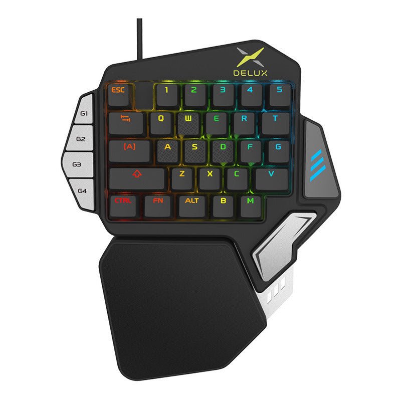T9X Jedi Gun God One - Handed Mechanical Keyboard - Zambeel