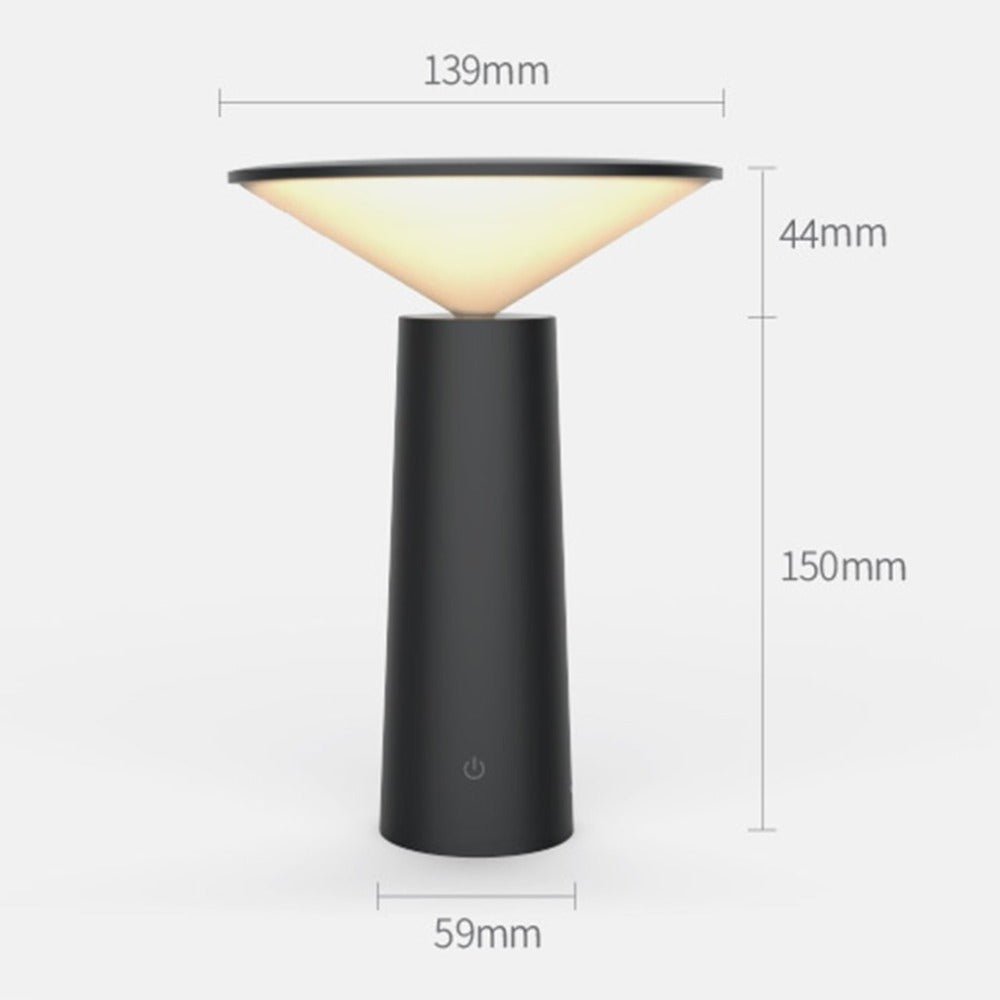 Table Lamp USB LED Reading Book Light Touch Sensor - Zambeel