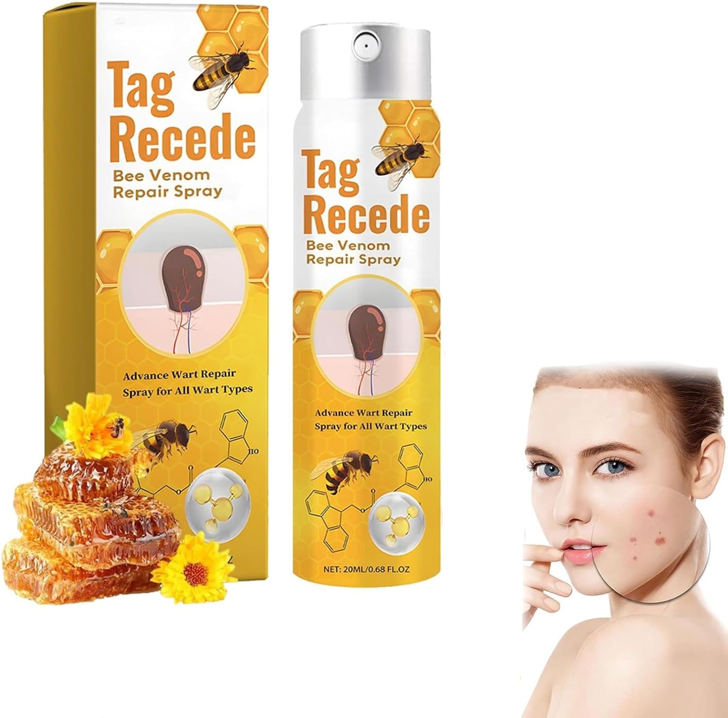 Tag Recede - Bee Venom Repair Spray - Zambeel