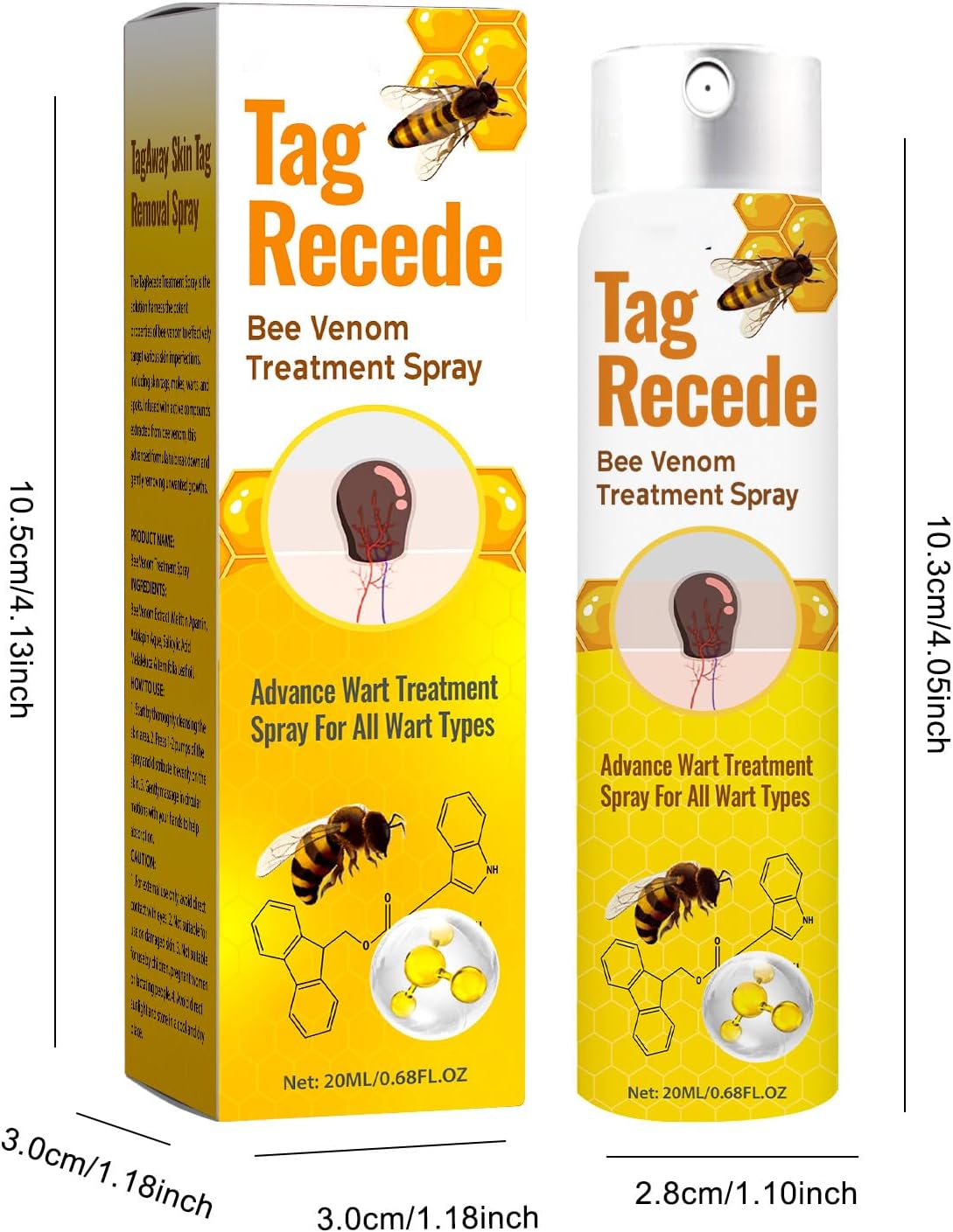 Tag Recede - Bee Venom Repair Spray - Zambeel
