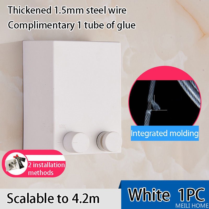 Telescopic Clothesline Clothes Drying Rope – Zambeel