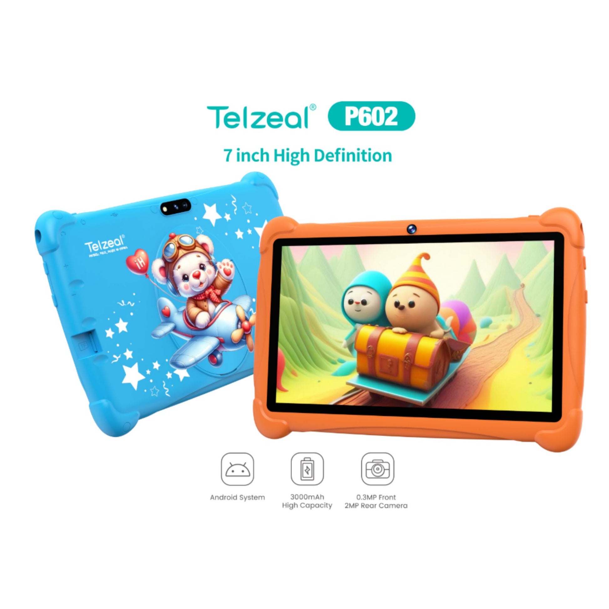 Telzeal - Tablet For Kids - Zambeel