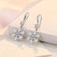 Temperament Snowflake Earrings With Rhinestones Fashion Personalized Christmas Earrings For Women Jewelry - Zambeel
