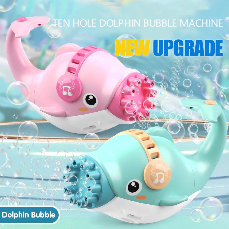 Ten - hole Dolphin Bubble Machine - Zambeel