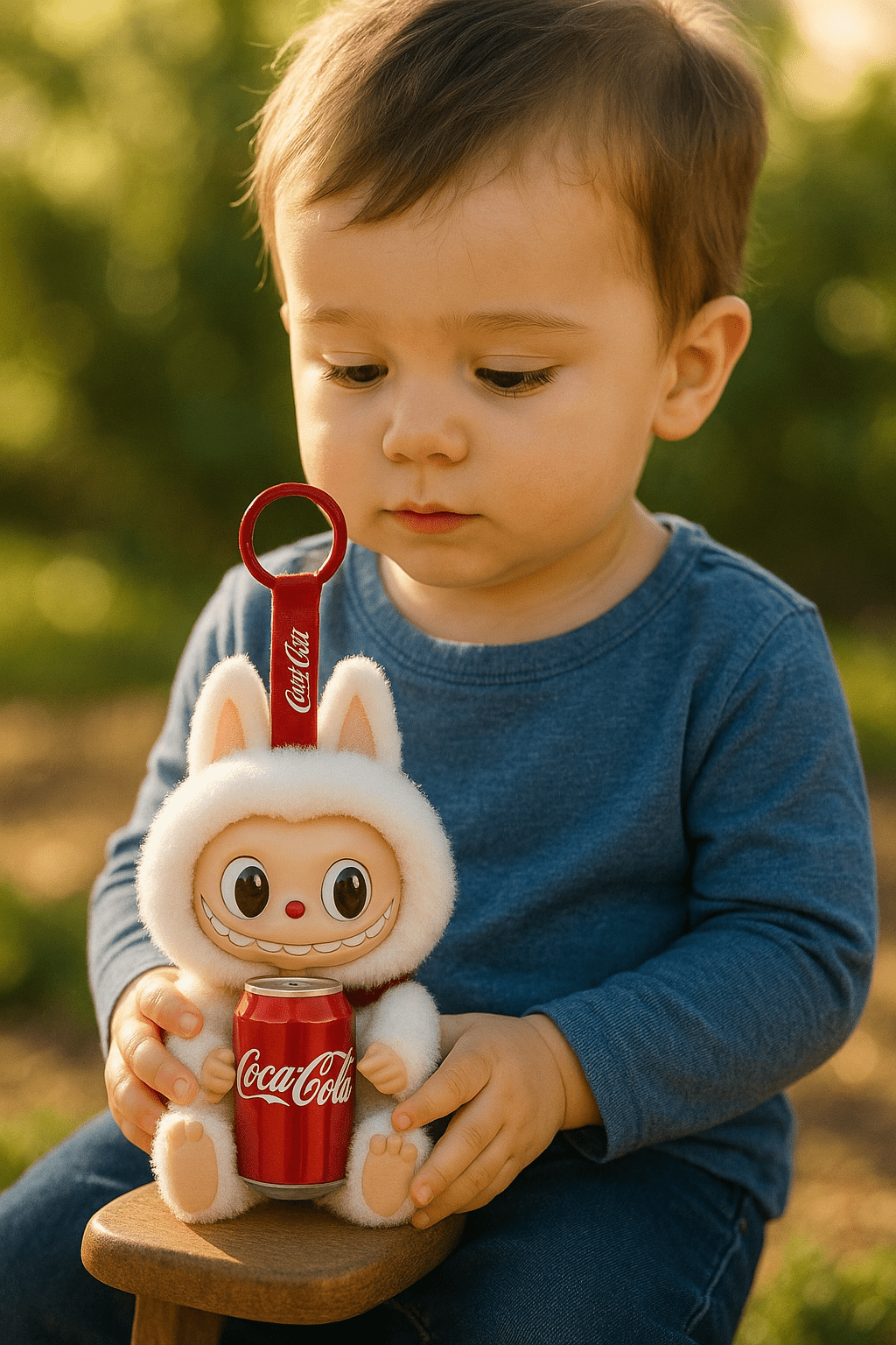 The Monsters - Coca - Cola Edition Vinyl Face (Labubu) - Zambeel