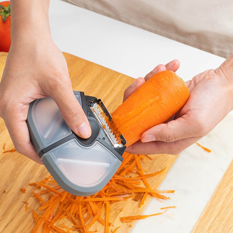 Three - in - one Multi - function Paring Knife Fruit Peeler Potato Melon Planer Kitchen Tool - Zambeel