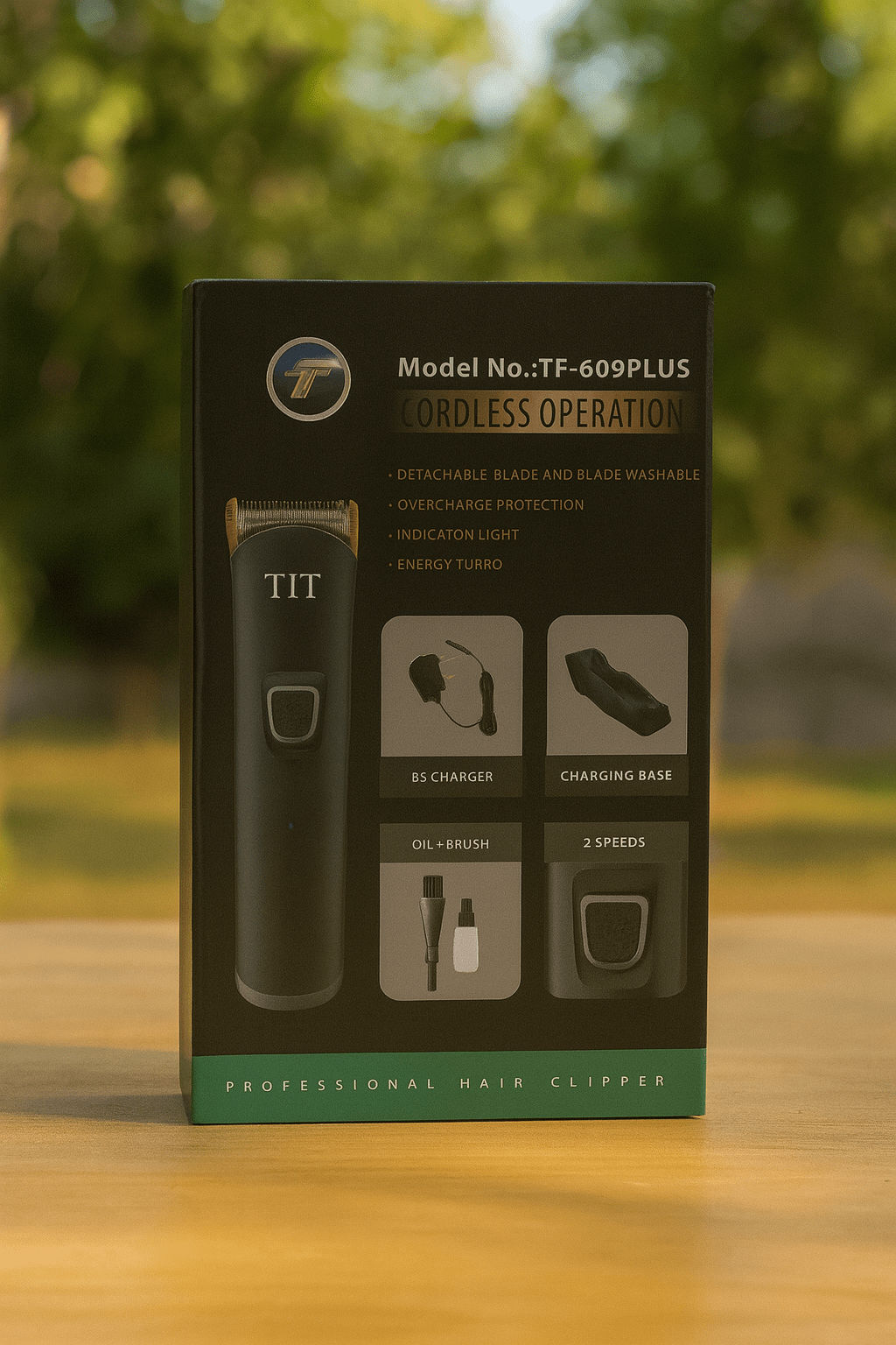 TIT - Cordless Hair Clipper - Zambeel