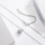 Titanium Steel Necklace Niche Snowflake Zircon Pendant - Zambeel