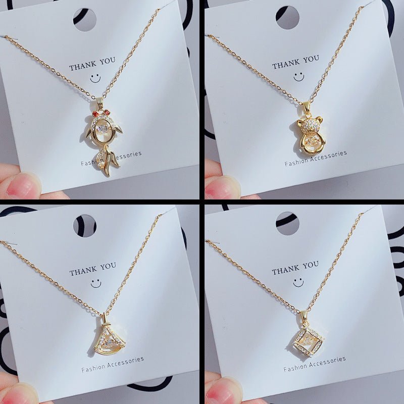 Titanium Steel No Fading Smart Necklace For Women - Zambeel