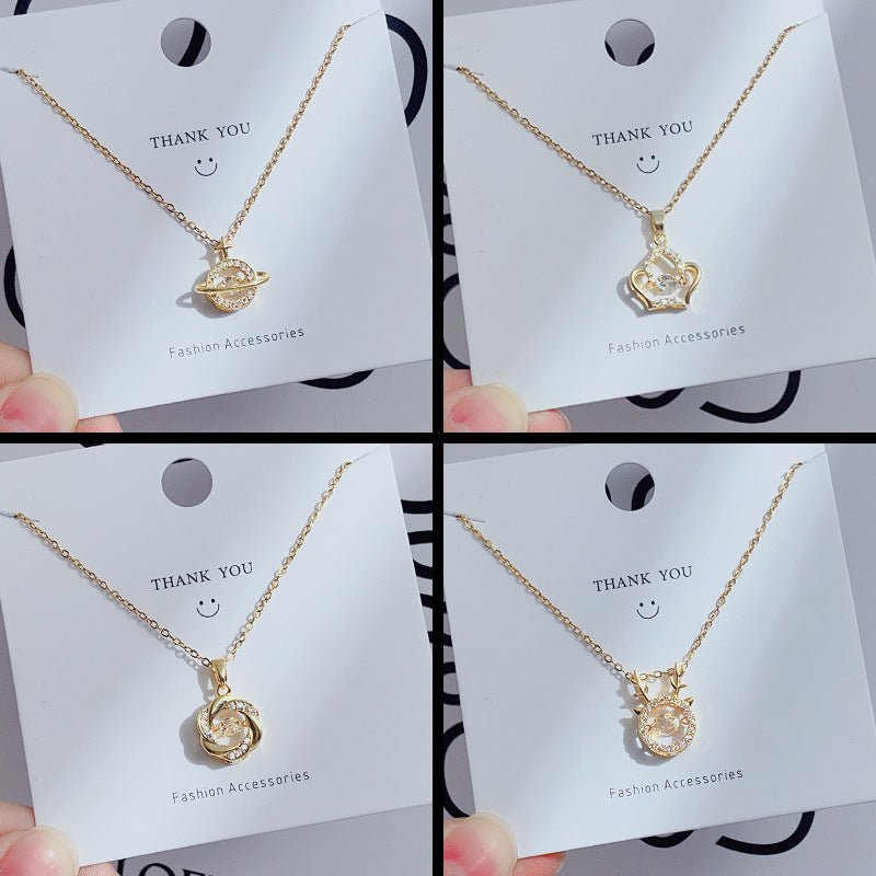 Titanium Steel No Fading Smart Necklace For Women - Zambeel