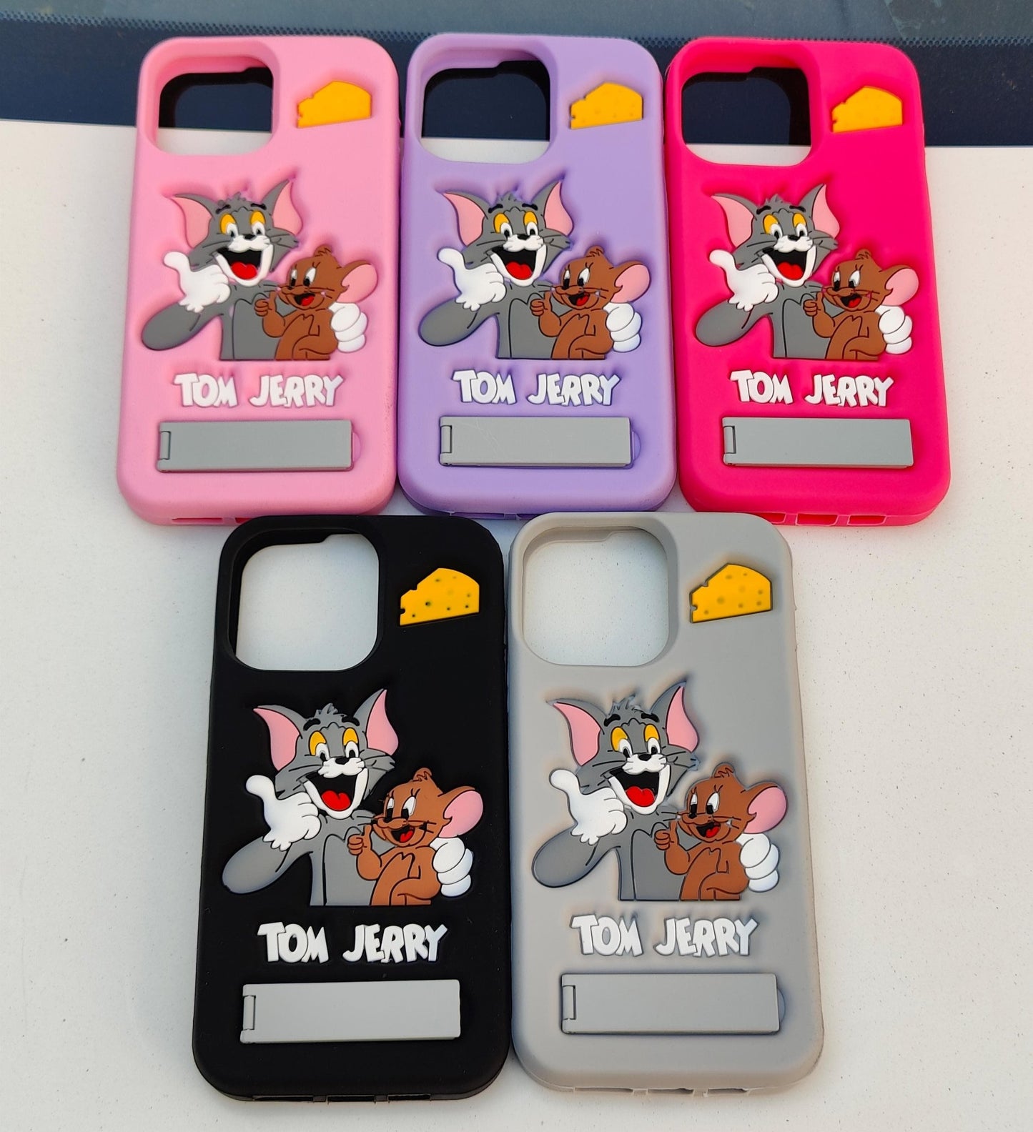Tom & Jerry 3D Cartoon Phone Case - Zambeel