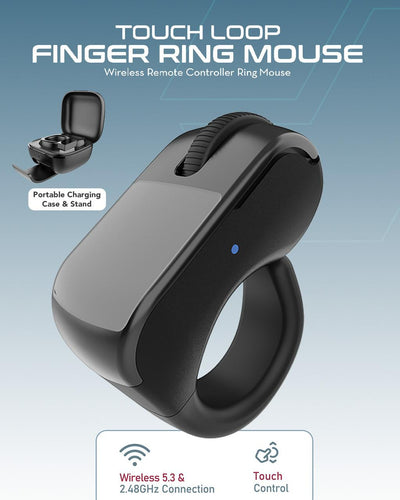 Touch Loop Finger Ring Mouse - Zambeel