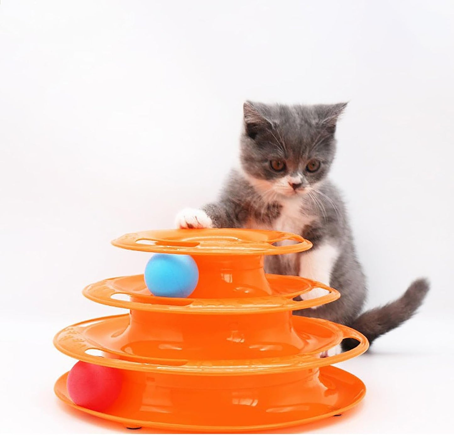 Tower of Track Cat Toy - Zambeel