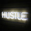Transparent Back Panel HUSTLE USB Powered Neon Lights - Zambeel