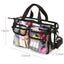 Transparent Cosmetic Storage Bag with Shoulder Strap - Zambeel