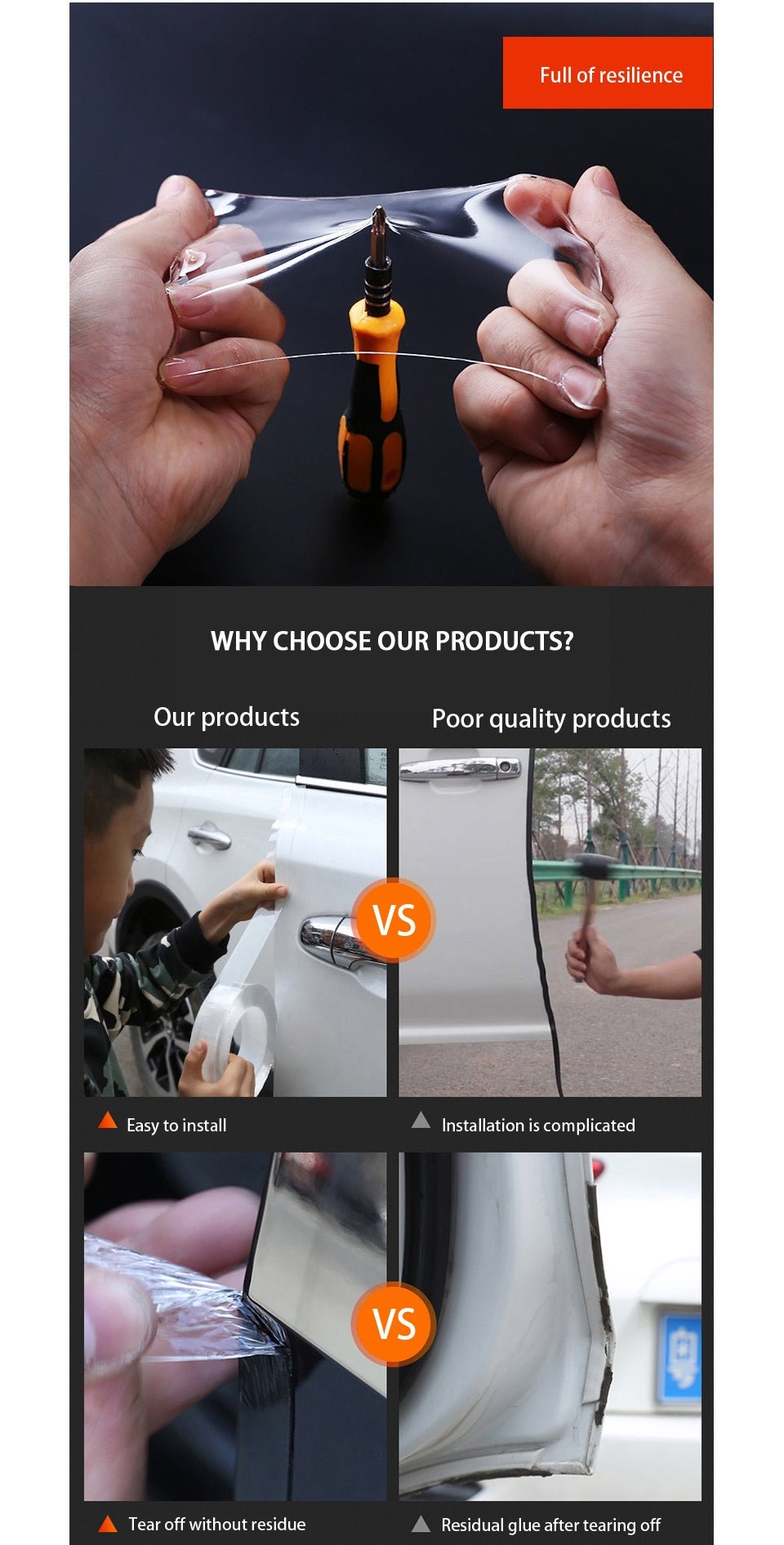 Transparent Door Bumper - Zambeel