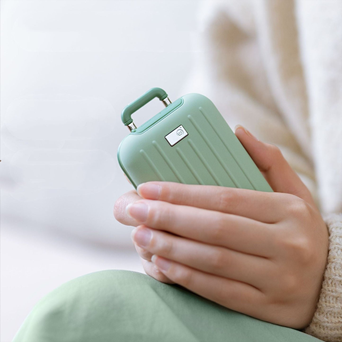 Travel Box Hand Warmer Charging Treasure Double - sided Heating Two - in - one Mobile Power Supply - Zambeel