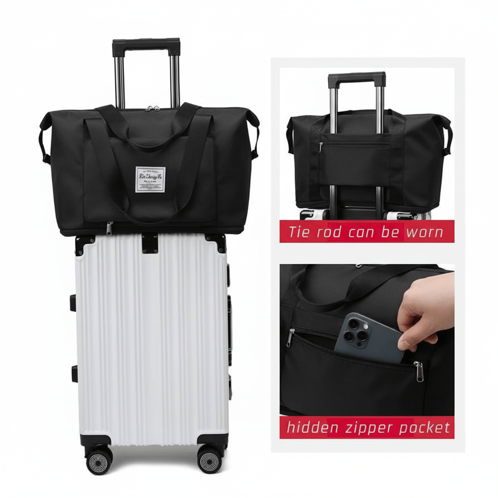Travel Tote Bag Trolley Sleeve - Zambeel