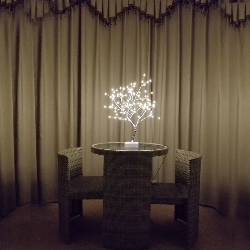 Tree Light Touch Switch Pearl Star Night Light - Zambeel