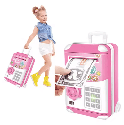 Trolley Case Electronic Piggy Bank - Zambeel
