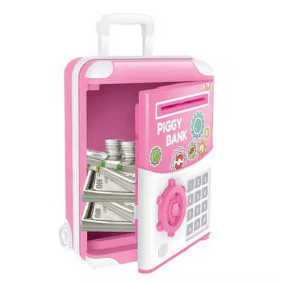 Trolley Case Electronic Piggy Bank - Zambeel