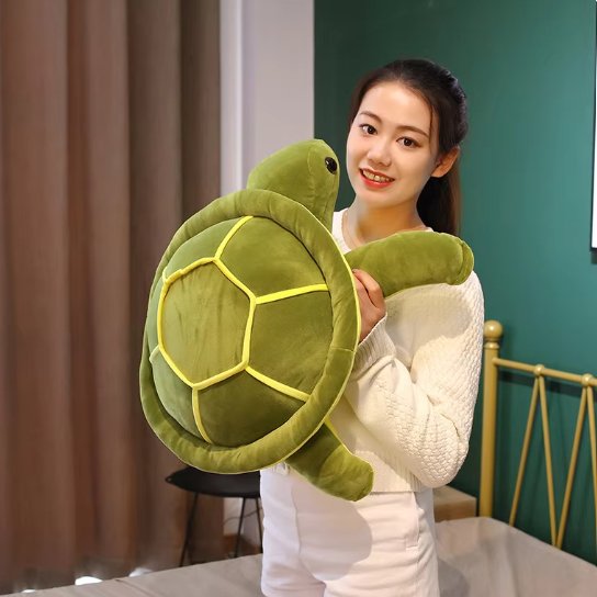 Large turtle stuffed animal discount