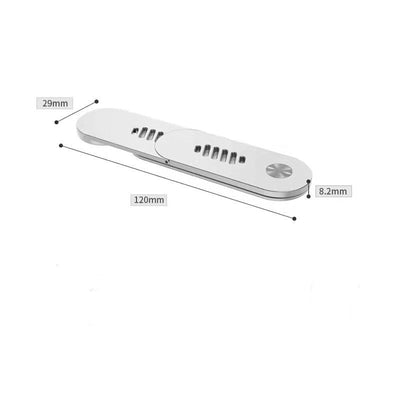 Two - in - one Aluminum Alloy Expansion Bracket Cooling Folding Portable - Zambeel