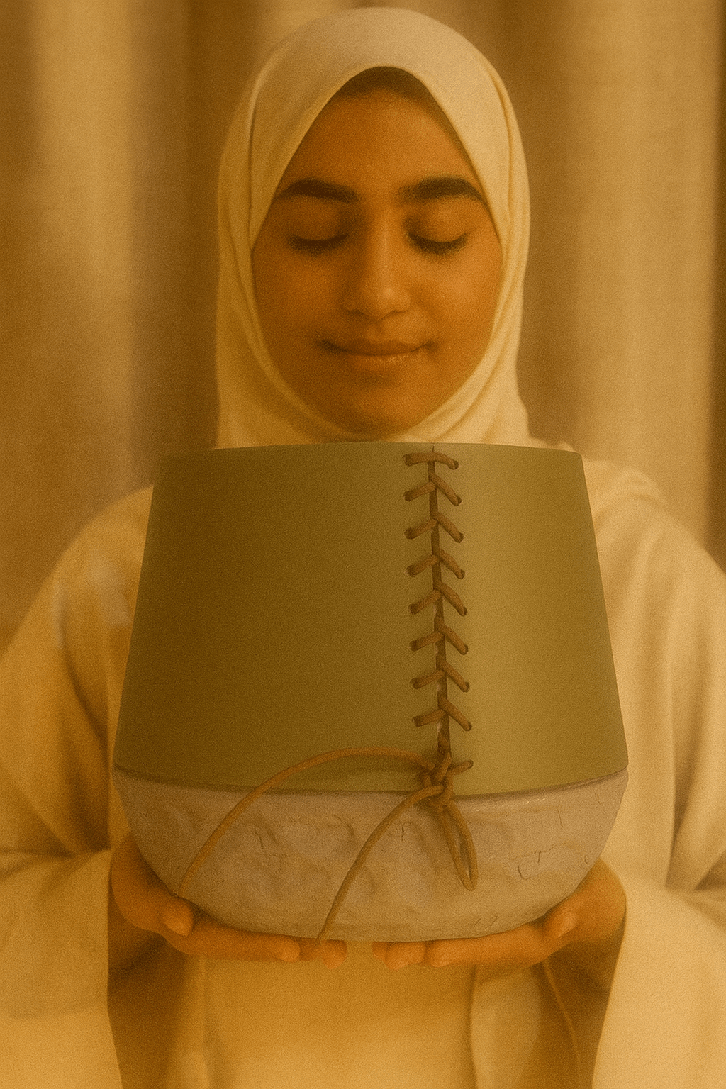 Two - Tone Decorative Storage Bin - Zambeel