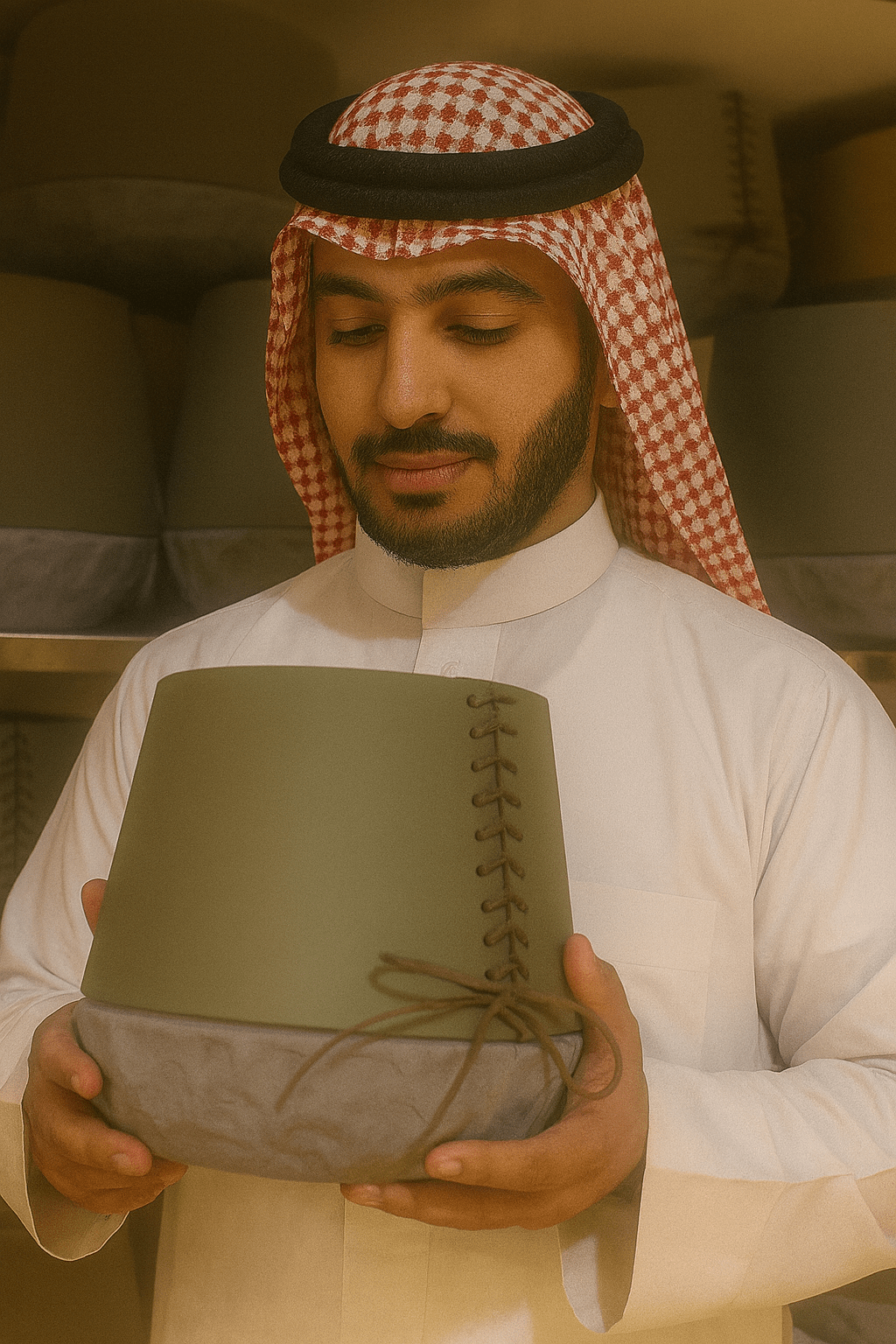 Two - Tone Decorative Storage Bin - Zambeel