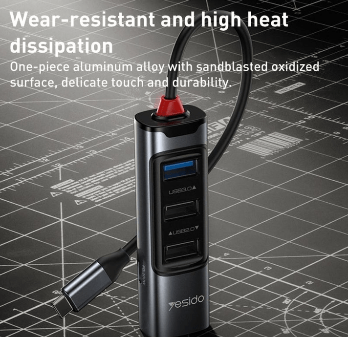 Type - C Multifunctional HUB Adapter - Zambeel