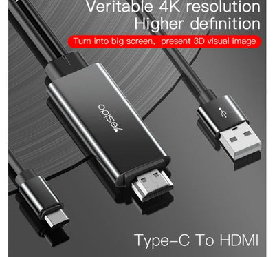 Type - C To HDMI Cable Adapter - Zambeel