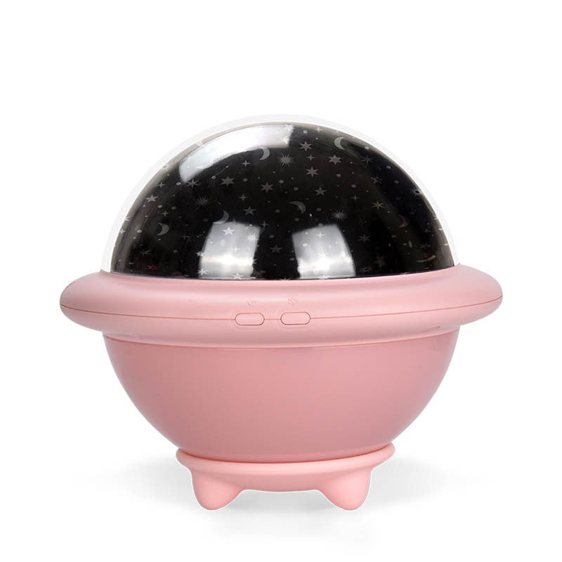 UFO Starry Sky Light Projection Light LED Night Light Creative Romance - Zambeel