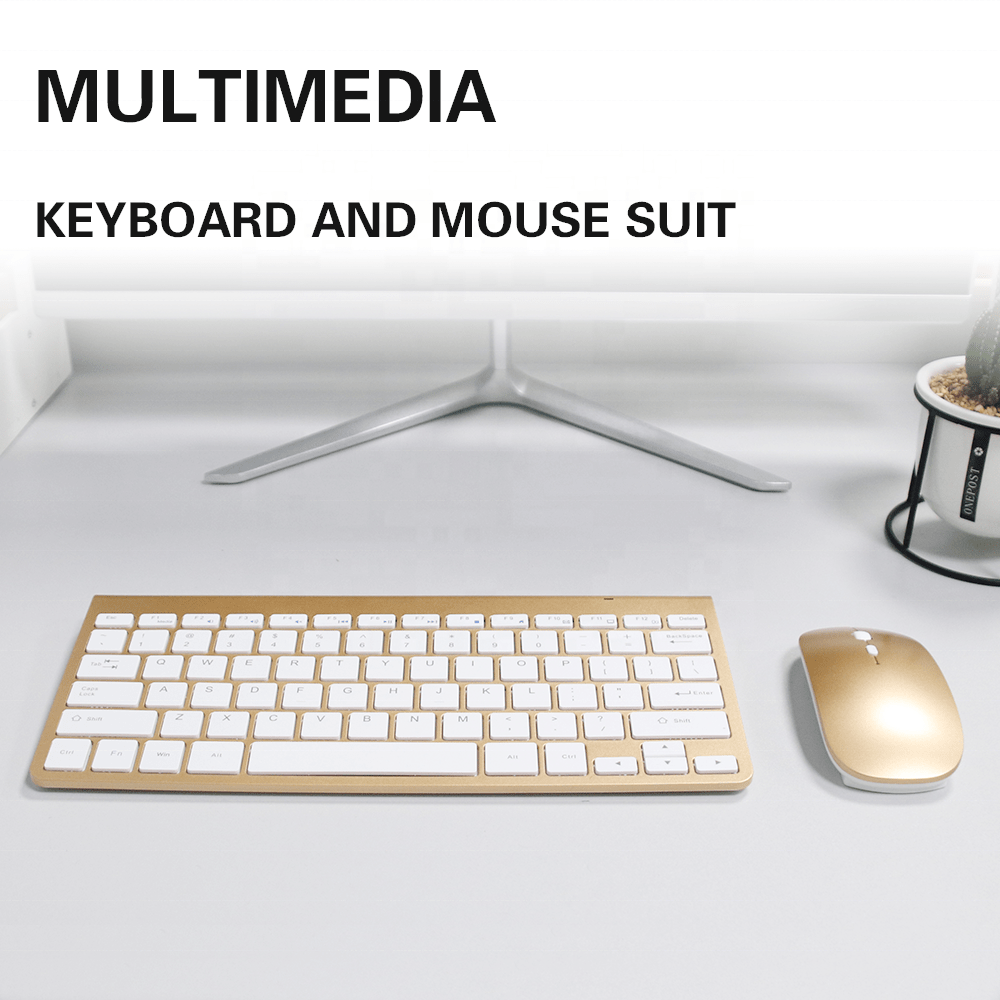 Ultra‑Slim Wireless Keyboard & Mouse Combo - Zambeel