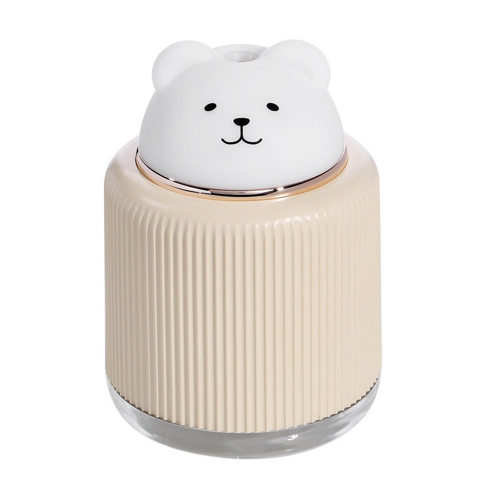 Ultrasonic Air Humidifier for Home Office Cartoon Rabbit 250ML USB Essential Oil Diffuser LED Light Lamp - Zambeel