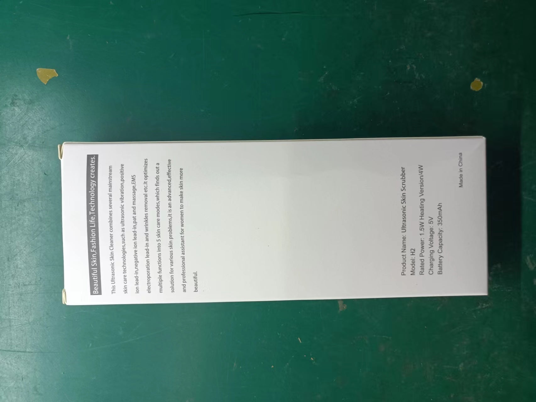 Ultrasonic Peeling Electromechanical Beauty Instrument Facial Cleanser Cleaner - Zambeel