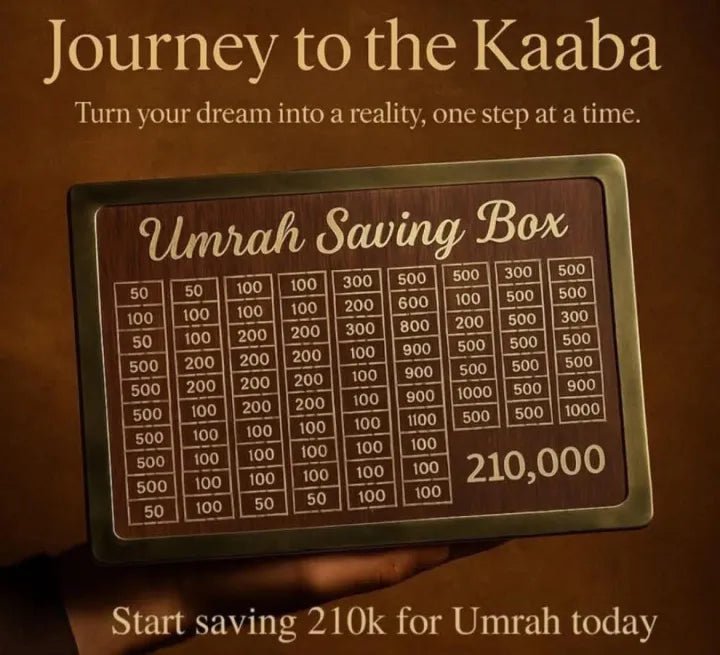Umrah Saving Box - Zambeel