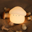 UNew Mushroom Small Night Lamp Cute Silicone Sleeping Timing Night Light Bedside Interesting Charging Ambience Light Room Decor Home Decor - Zambeel