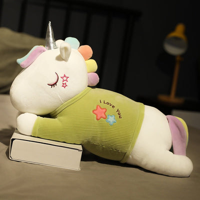 Unicorn Plush Pillow Cushion - Zambeel