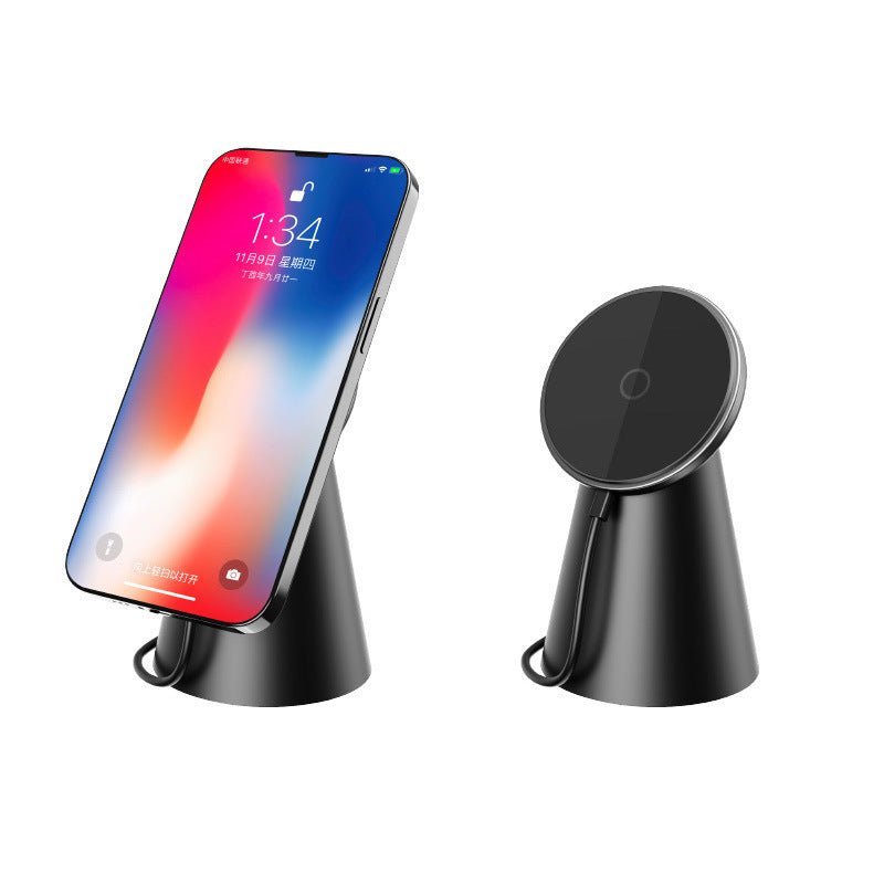 Universal Magnetic Suction Bracket Wireless Charger - Zambeel