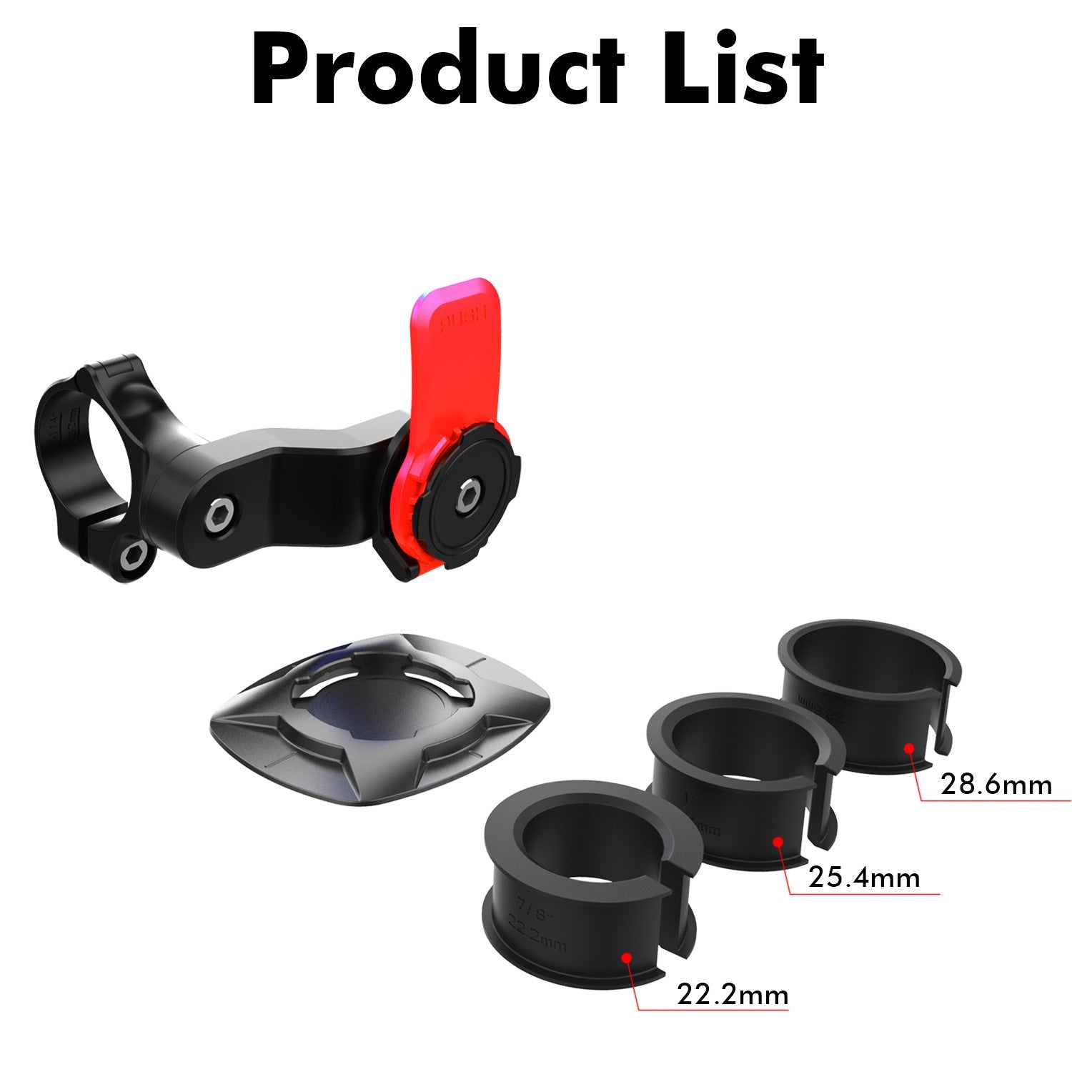Universal Plastic Cycling Swivel Phone Holder - Zambeel