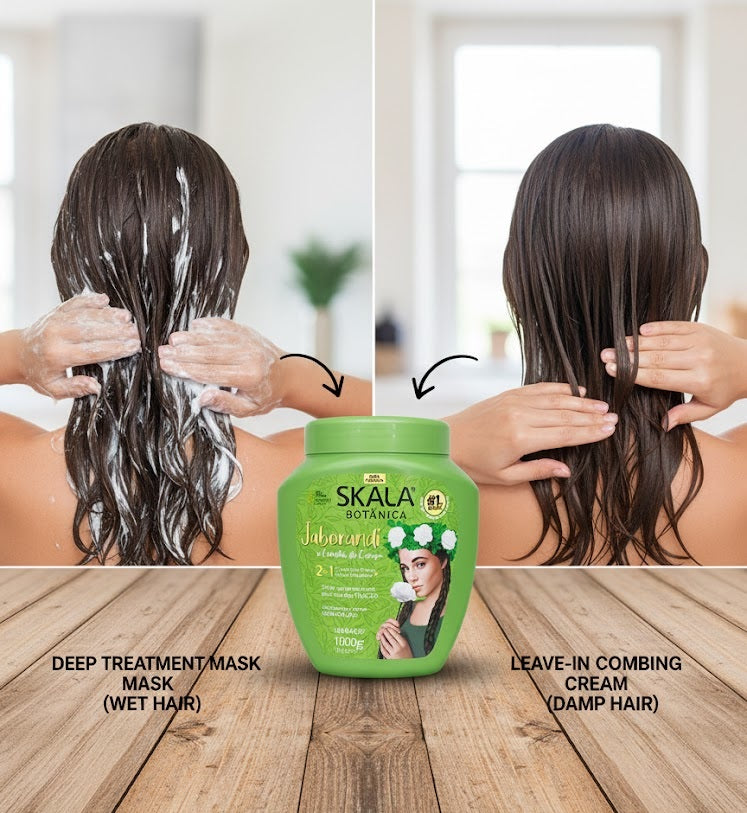 SKALA Botânica - Jaborandi & Field Camellia Cream (Original)