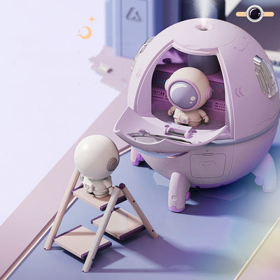 USB Astronaut Humidifier Ornaments Moisturizing Household Home Decor - Zambeel