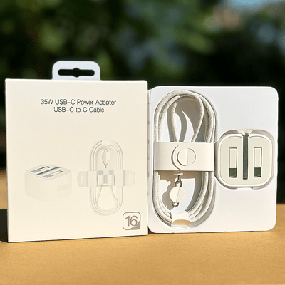USB - C Power Adapter Set for iPhone - Zambeel