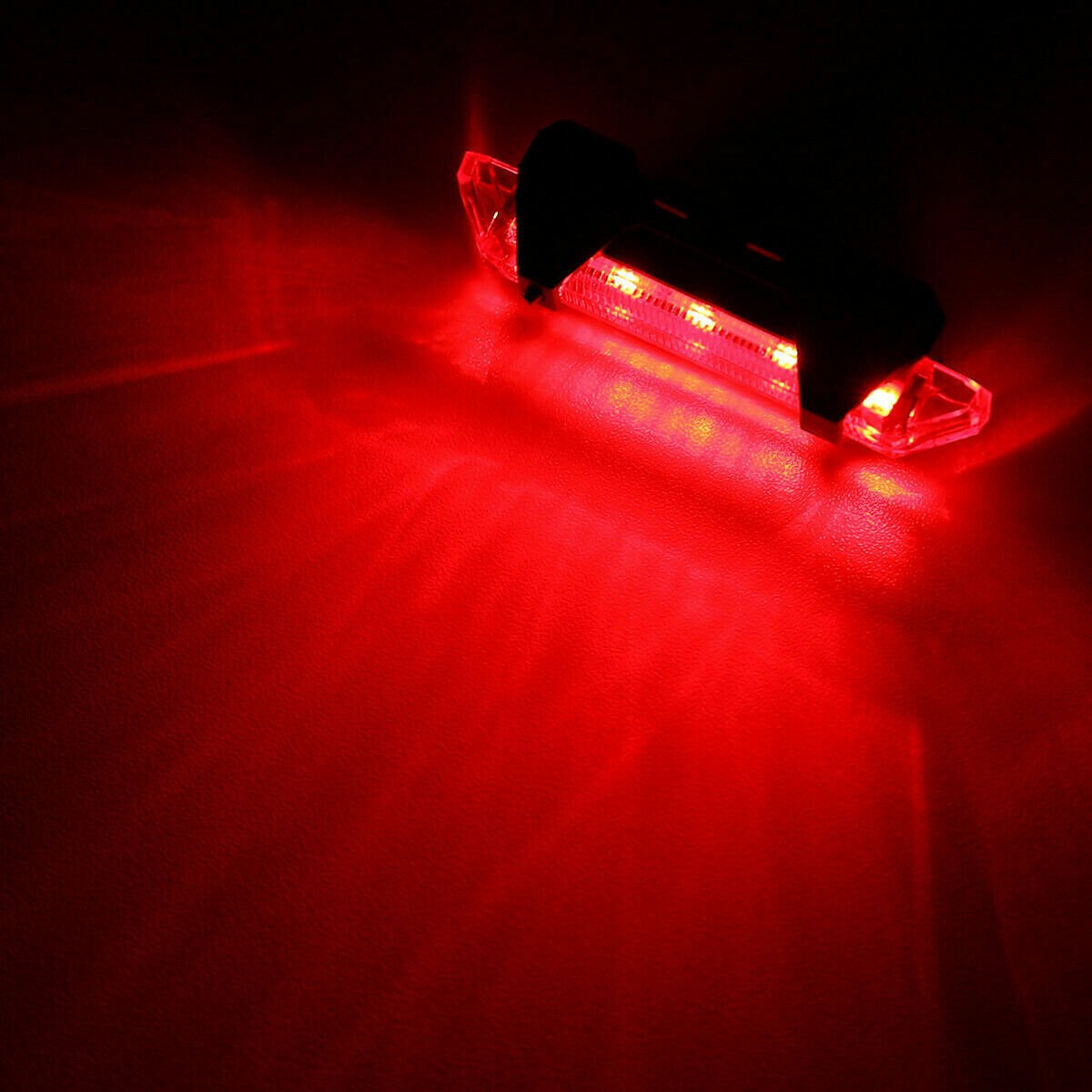 USB Rechargeable LED Bicycle Headlight Bike Head Light Cycling Rear Front Lamp Bike Light Rainproof USB Rechargeable LED bicycle Light - Zambeel