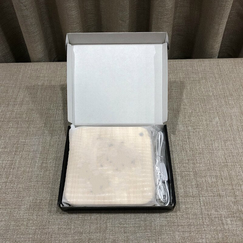 USB Warm Color 3D Wooden LED Atmosphere Light - Zambeel