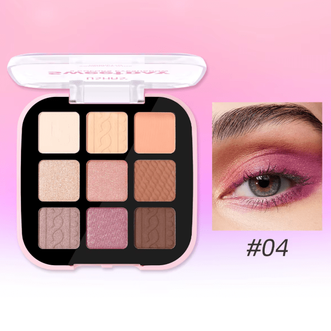 Ushas - Sweetday 9 Colors Eyeshadow (Original) - Zambeel