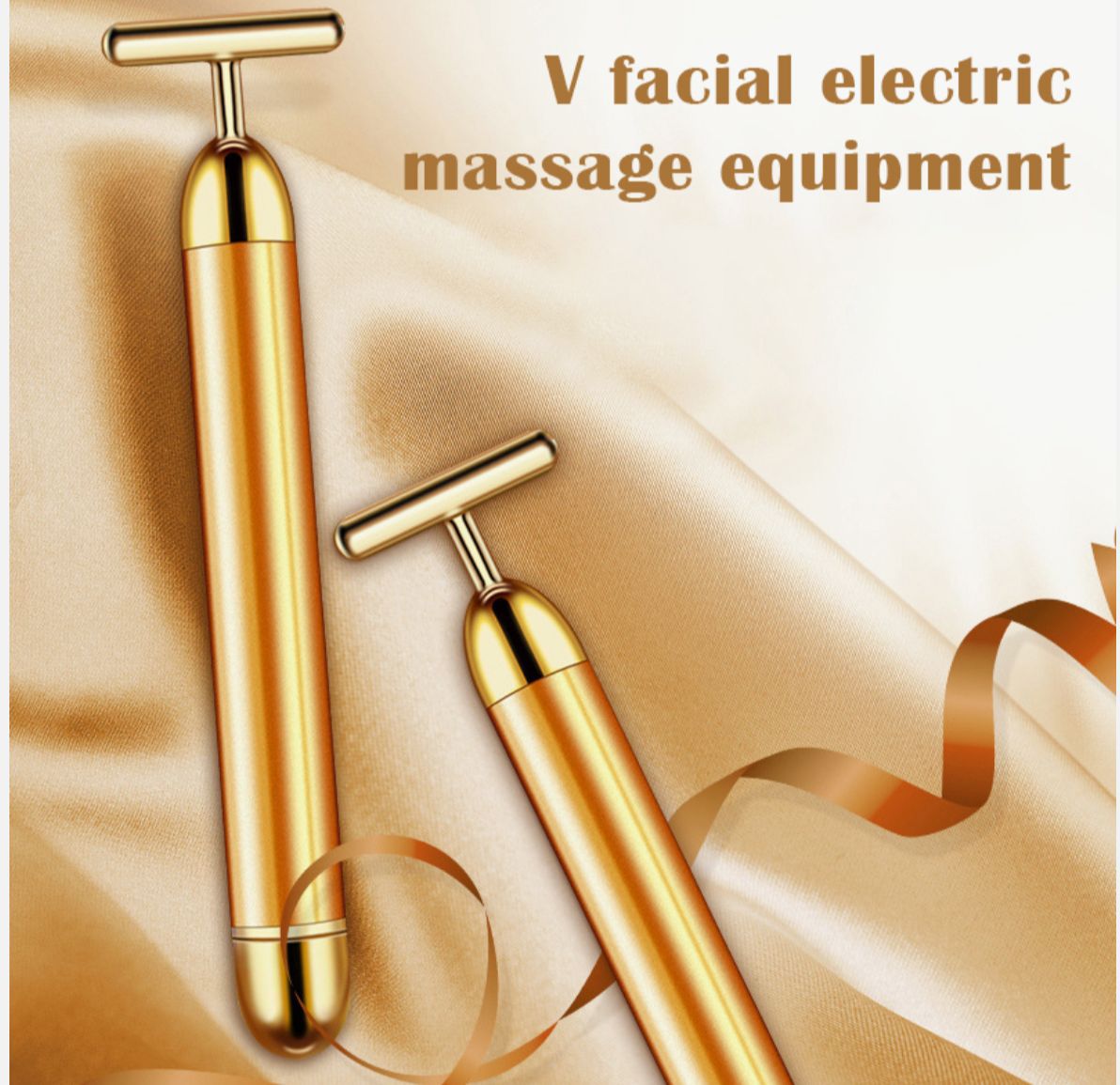 V - Shaped Electric Facial Massage Bar - Zambeel