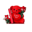 Valentine Teddy & Flower - Zambeel